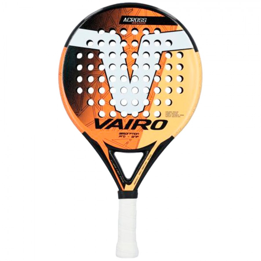 Raquette De Padel Vairo Across Blue Sand Finish 2023 - Pour Débutants, Contrôle, Fibre De Verre, Noyau EVA