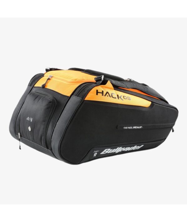 BULLPADEL Porta Racchette BPP-24012 HACK Arancione/nero