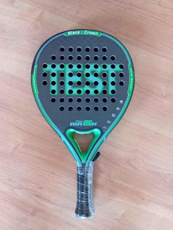 Racchetta TEST Black Crown piton air 12k 2023