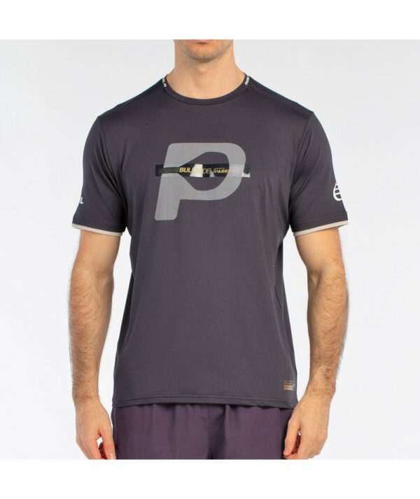 T-shirt Bullpadel Bises carbone - immagine 2