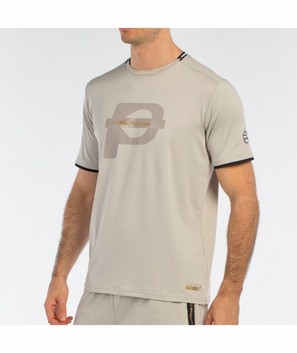 T-shirt Bullpadel Bises pietra