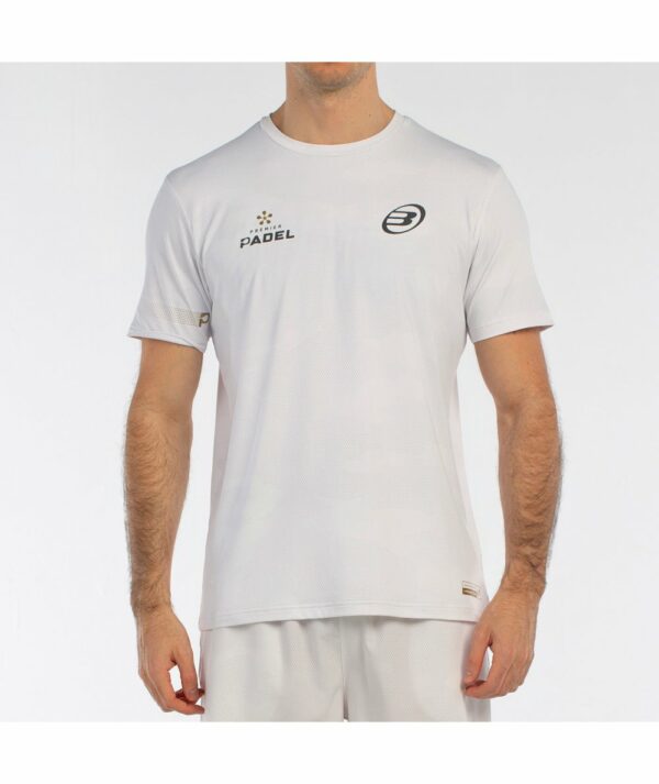T-shirt Bullpadel Bizme bianca - immagine 2
