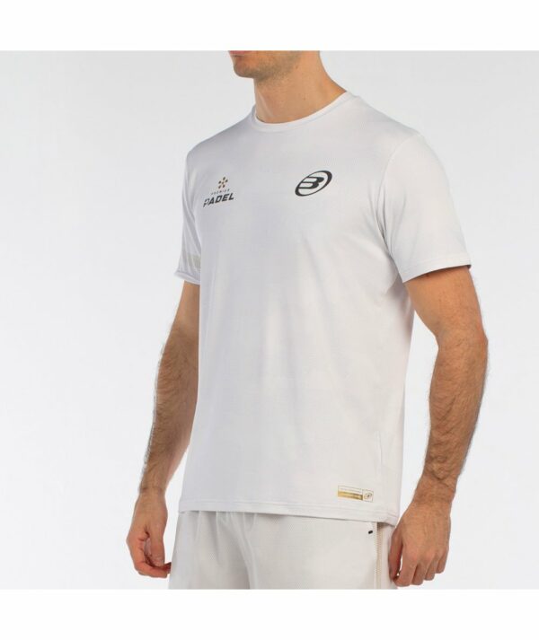 T-shirt Bullpadel Bizme bianca