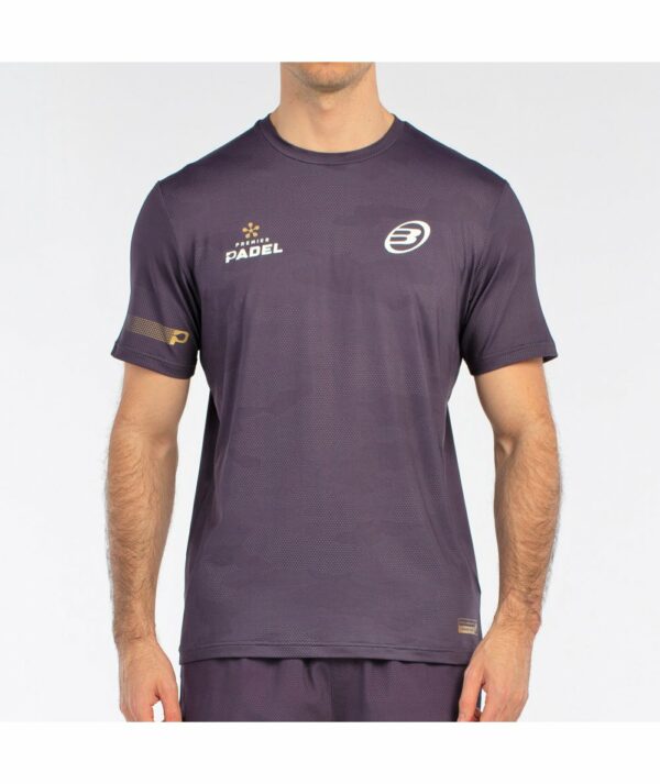 T-shirt Bullpadel Bizme carbone - immagine 2