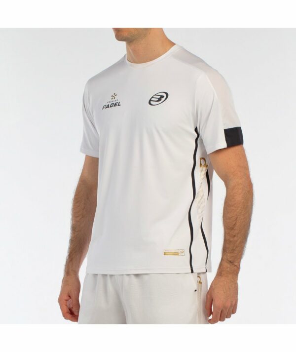 T-shirt Bullpadel Borni bianca