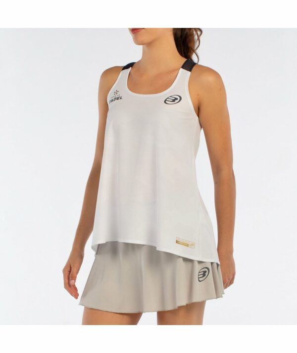 canotta donna Bullpadel agore bianca