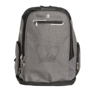 Black Crown Planet Zaino nero e grigio