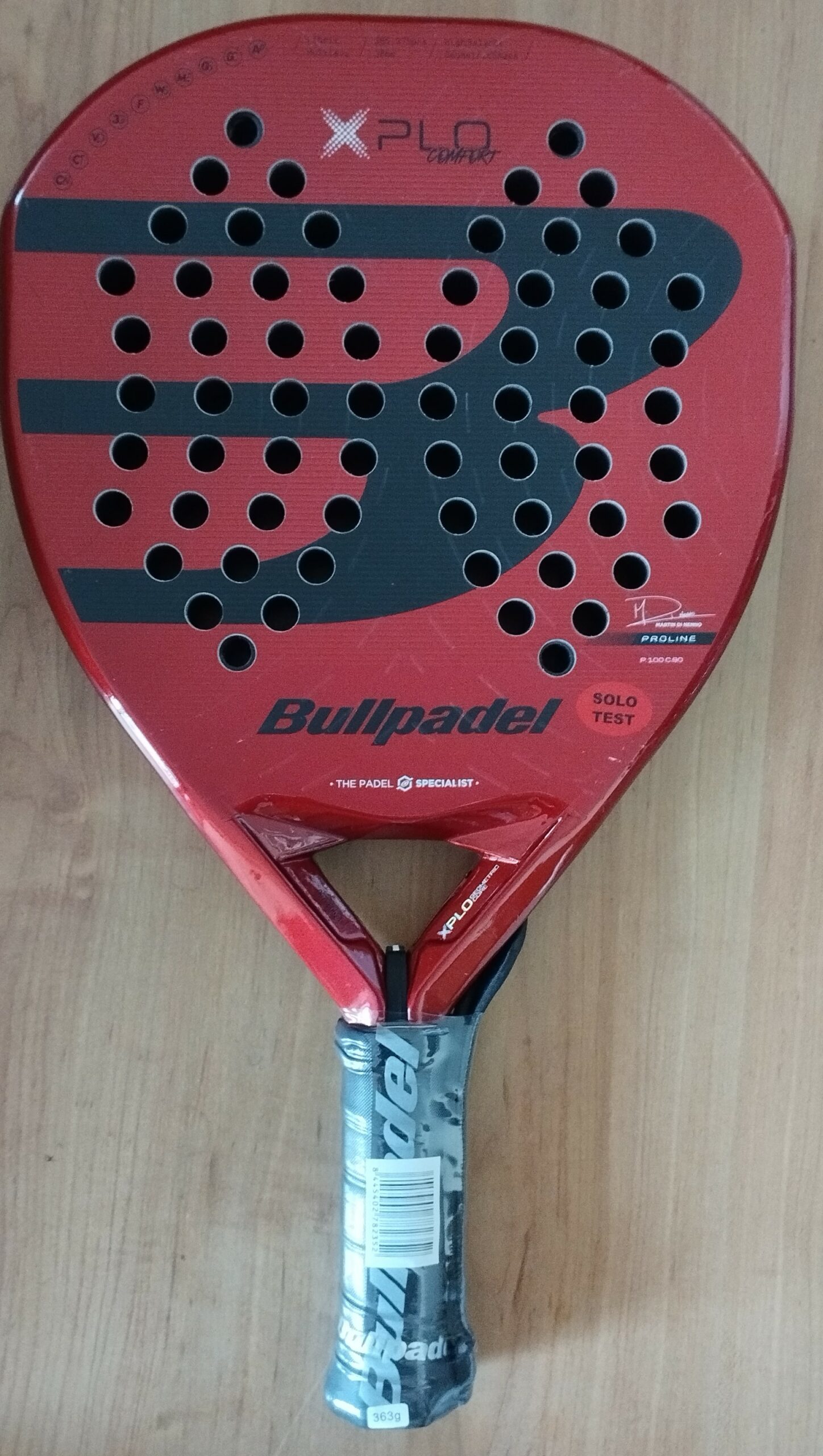 Racchetta TEST – bullpadel XPLO COMFORT 25