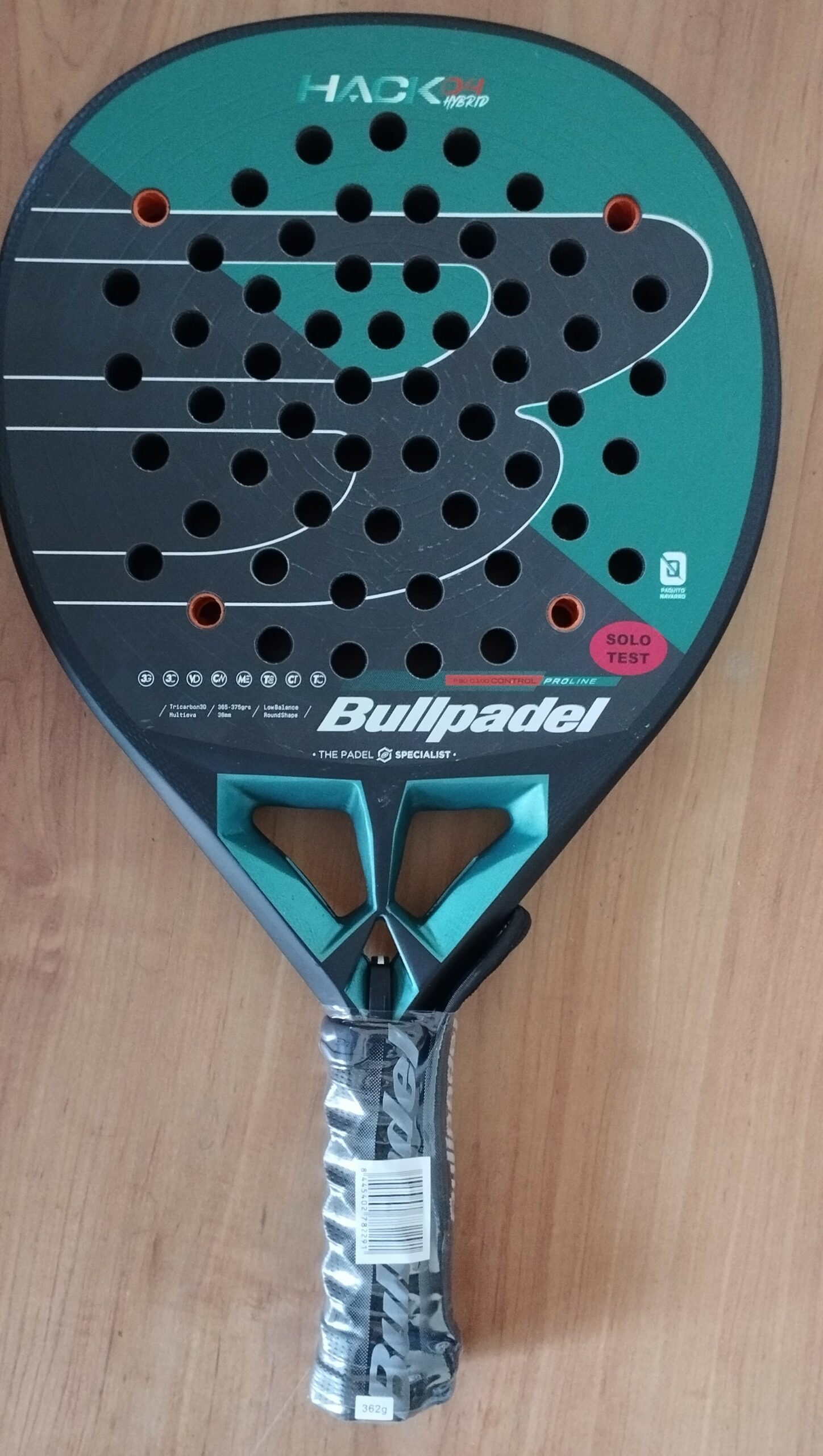 Racchetta TEST – Bullpadel HACK 04 Hybrid 25